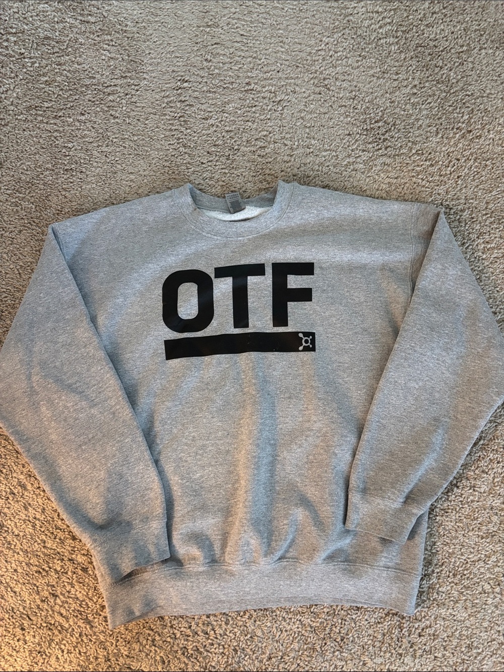 Gildan Gray OTF Crewneck Sweatshirt